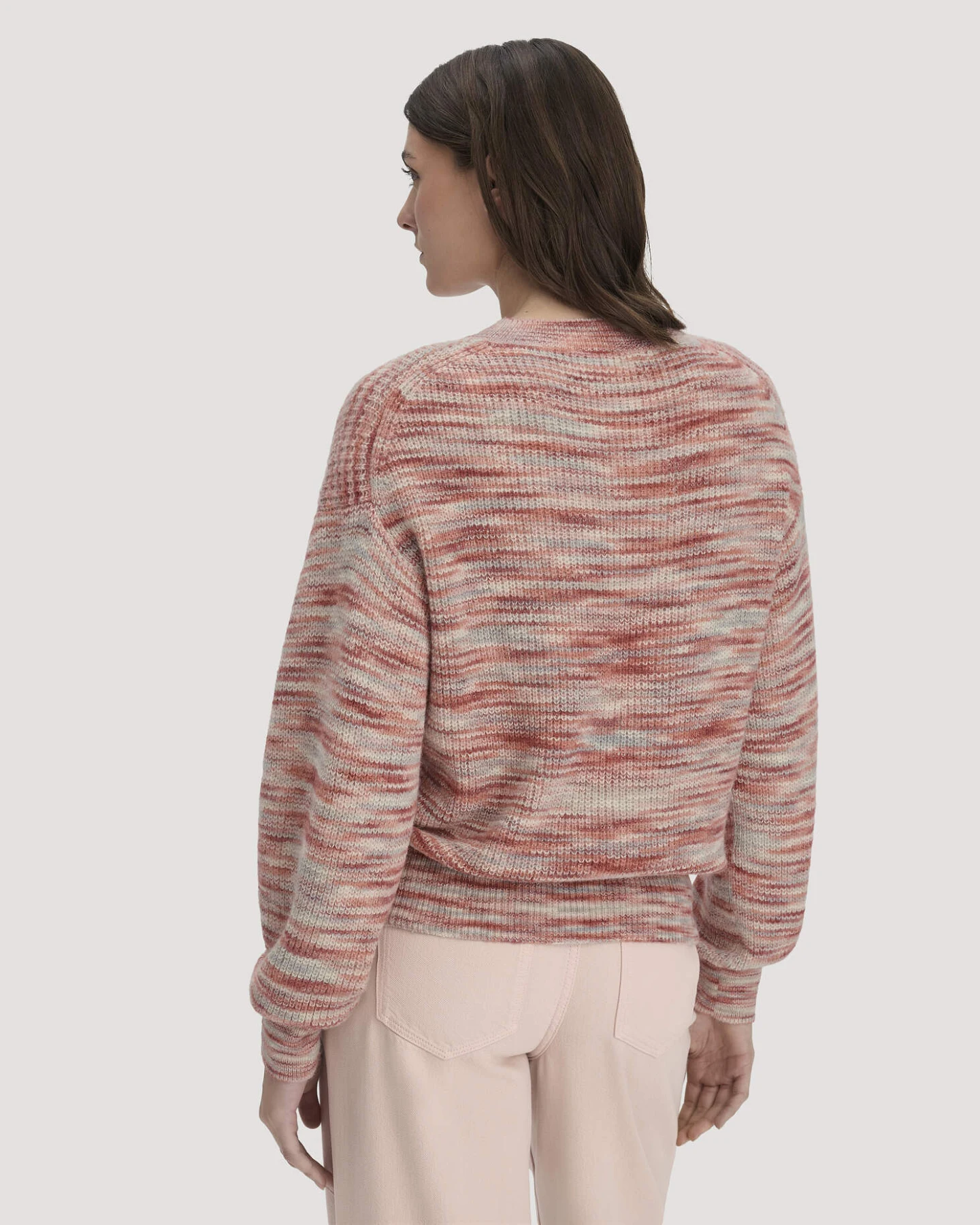 hessnatur Damen Strick Pullover Relaxed aus Alpaka - orange - Größe XXL – Ansicht 3