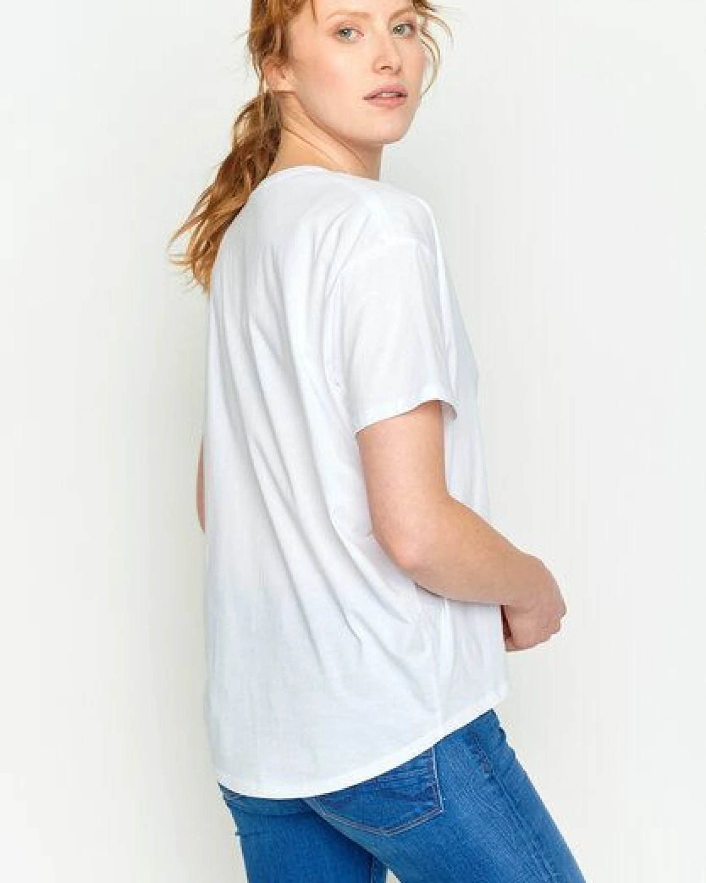 GREENBOMB Bike Sunrise Feel - Lässiges T-Shirt aus Bio-Baumwoll-Mix / hochwertiger Print / GOTS / Fair & Vegan – Ansicht 2