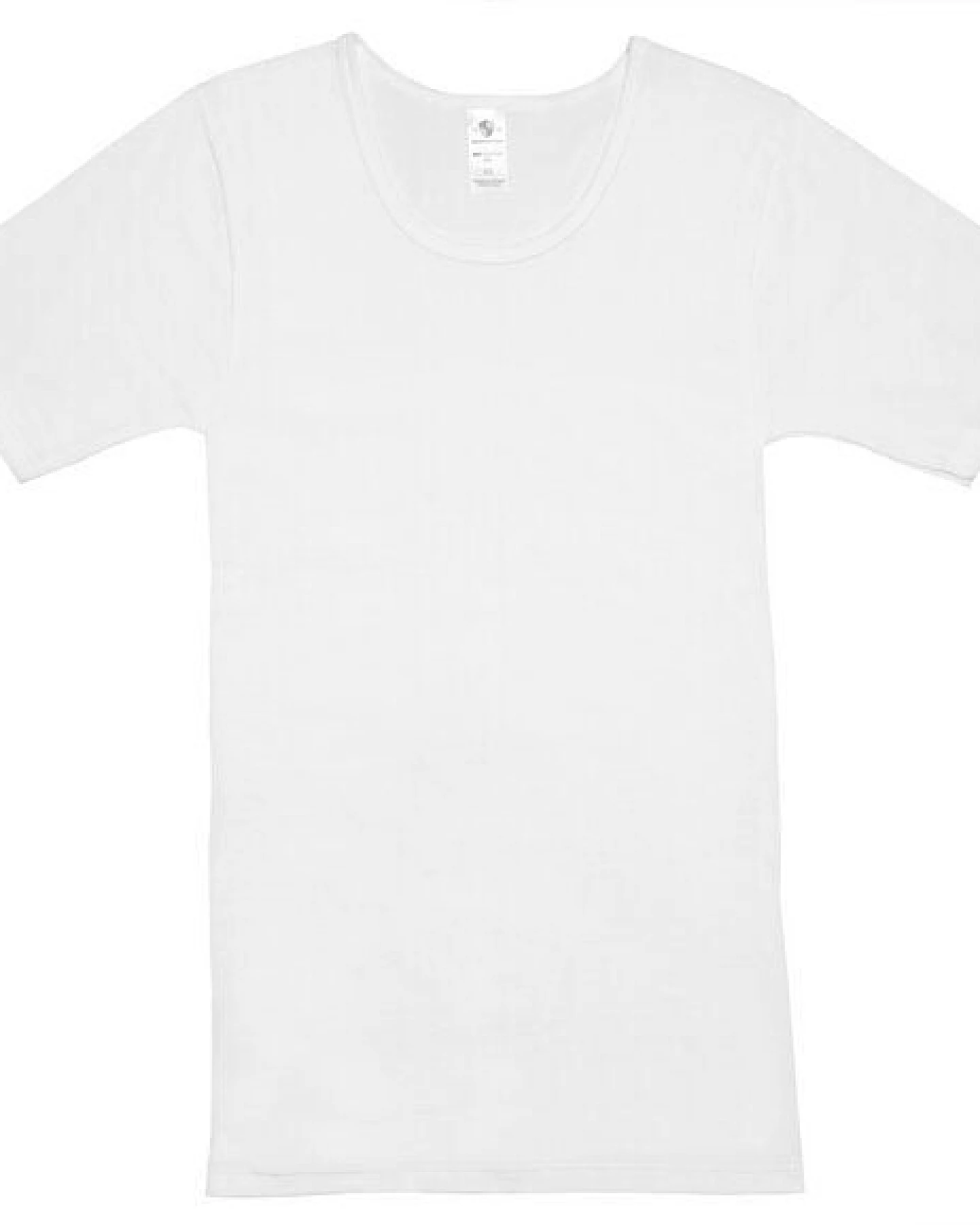 Haasis Bodywear Herren Basic Shirt Rundhals Feinripp 2er Pack – Ansicht 3