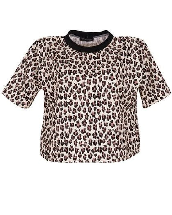 Lena Schokolade Leo Shirt aus Bio-Jersey