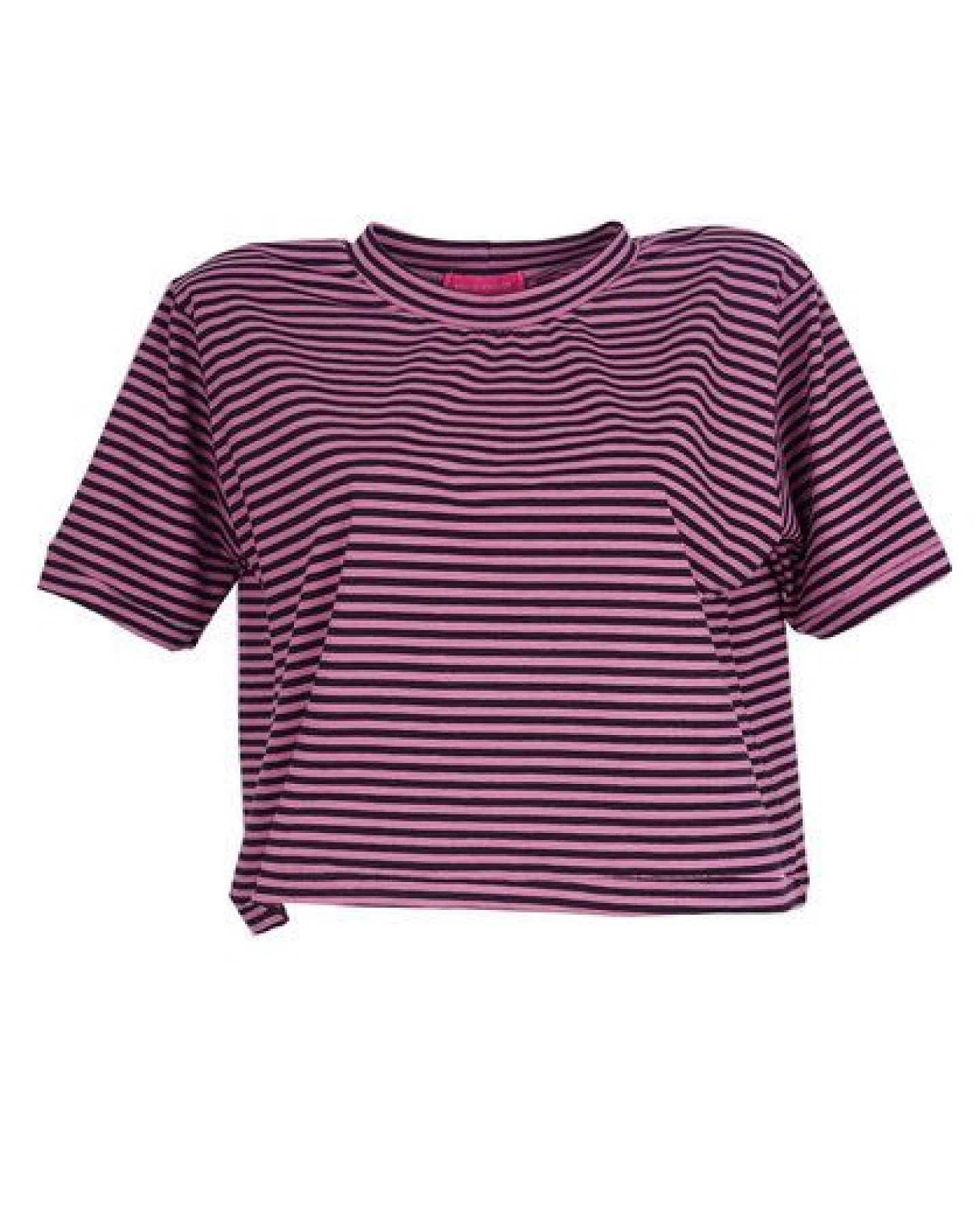 Lena Schokolade Ringel T-Shirt Bio-Baumwolle versch. Farben – Ansicht 2
