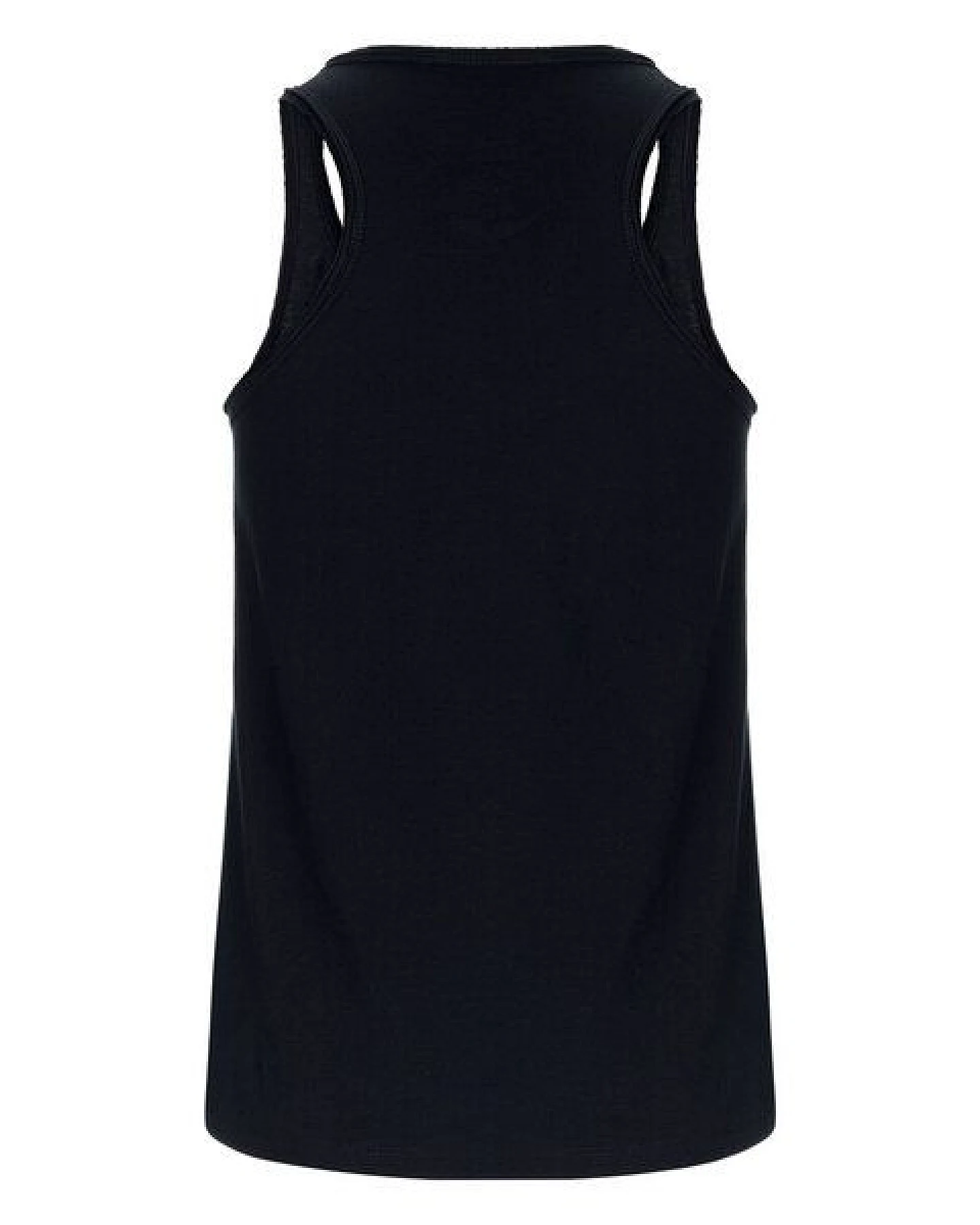 Lexi&Bö Damen Basic Tank Top Long Cut schwarz – Ansicht 2