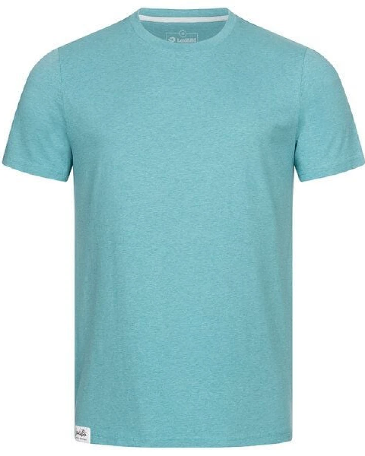 Lexi&Bö Herren Basic T-Shirt Melange aus 100 % Bio-Baumwolle