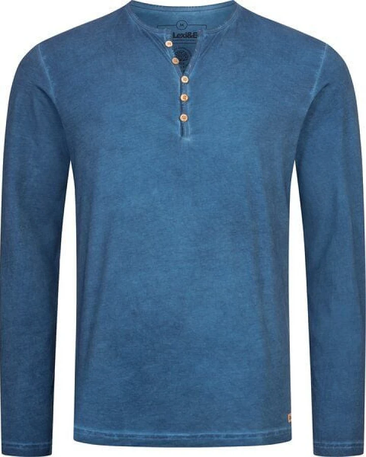 Lexi&Bö Herren Longsleeve Poseidon Cold Wash