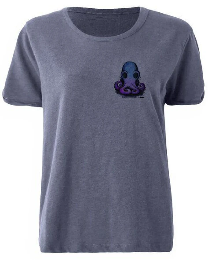 Lexi&Bö Little Octopus Oversized T-Shirt Damen