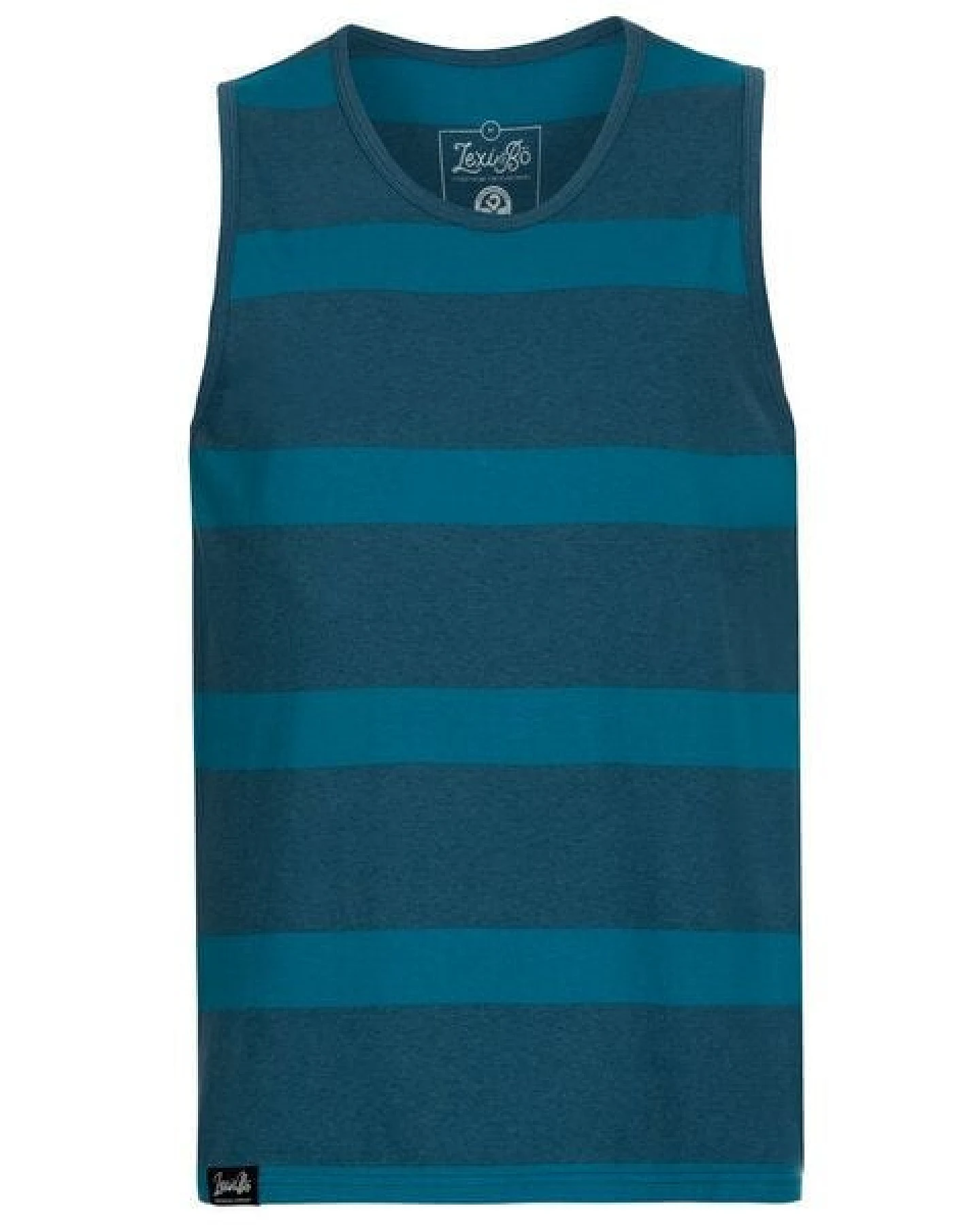 Lexi&Bö Melange Stripes Tank Top Herren – Ansicht 4