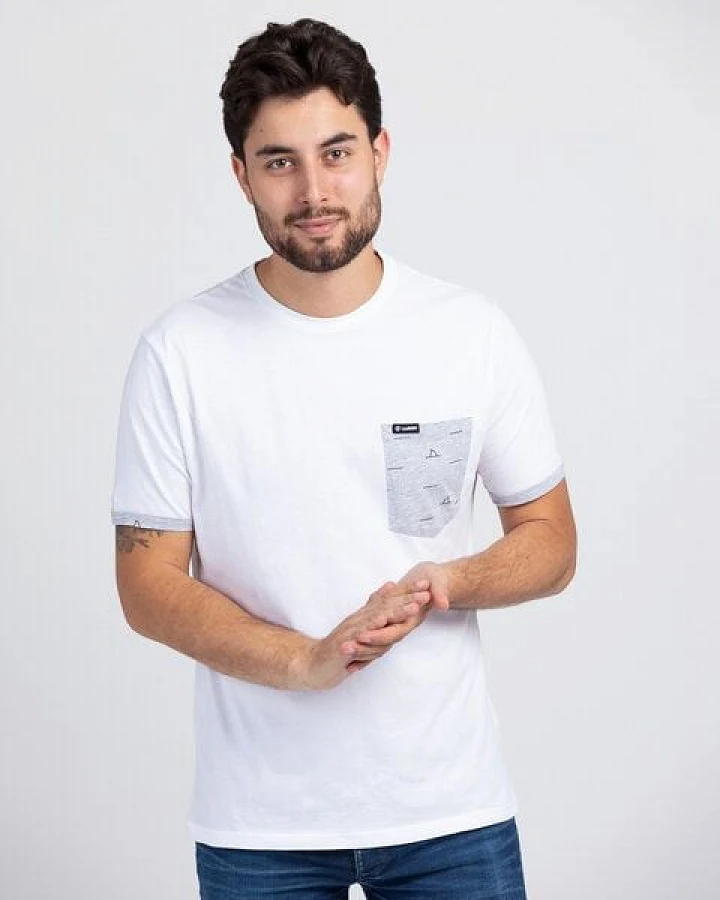 Lexi&Bö Shark Fin Pocket T-Shirt Herren