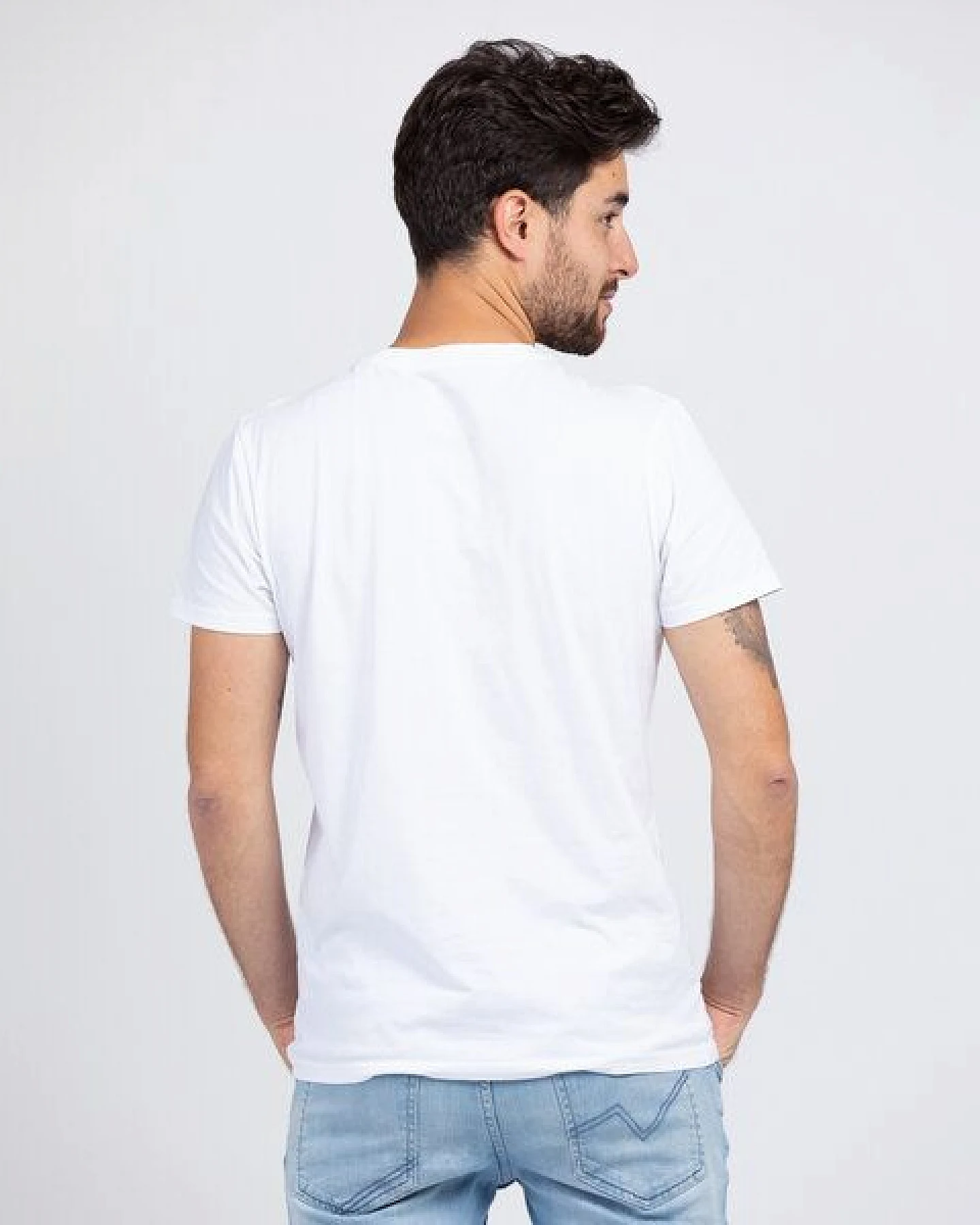 Lexi&Bö Smart Sardines Herren T-Shirt – Ansicht 2