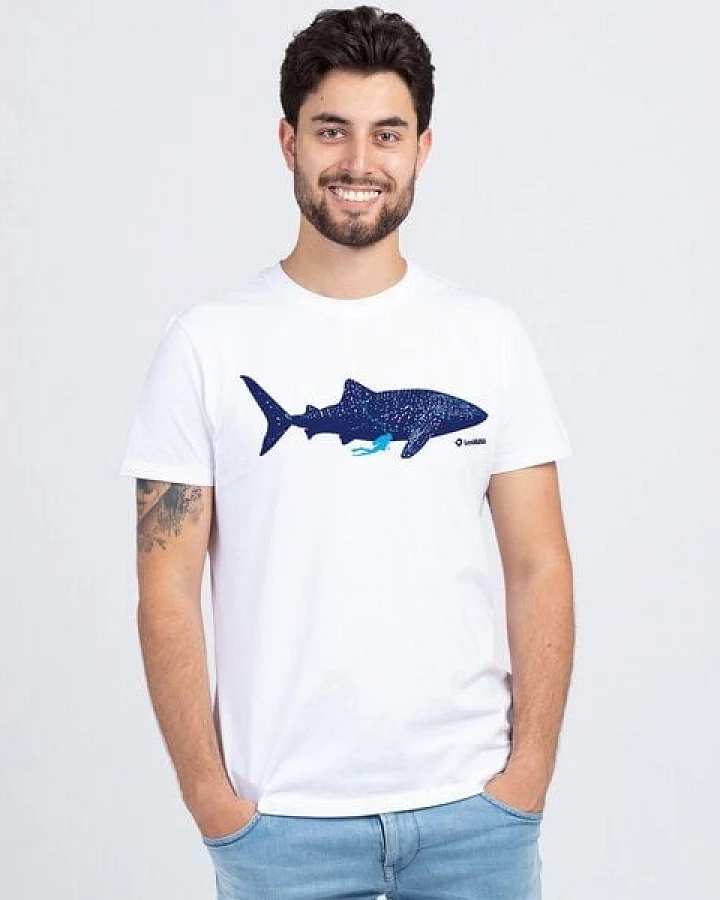 Lexi&Bö Whale Shark T-Shirt Herren