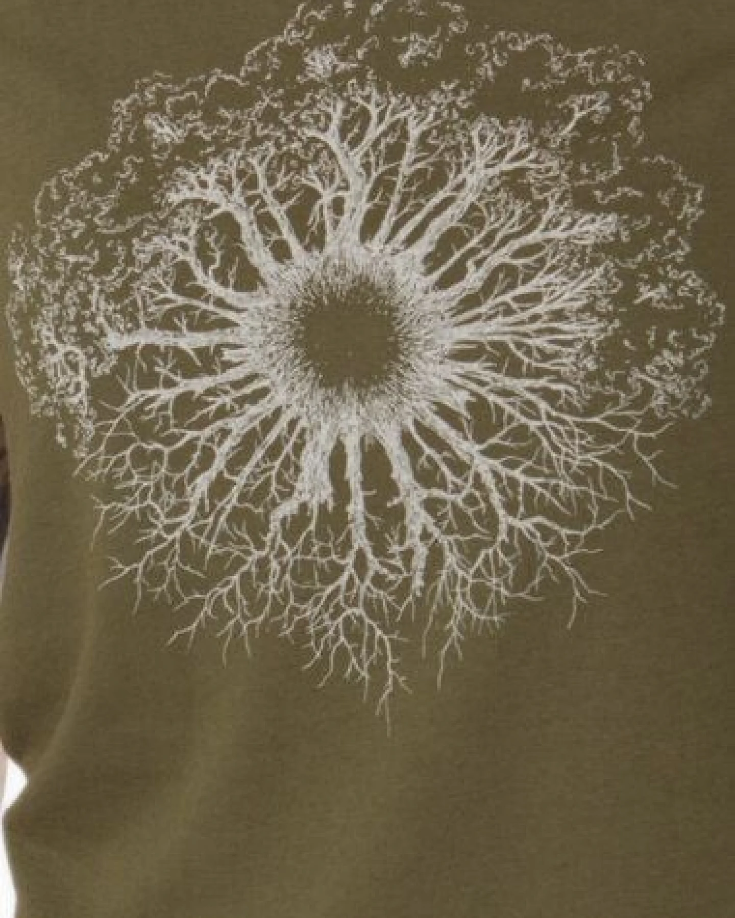 Life-Tree Bambus Shirt Fairwear für Damen "WoodenIris" in Moss Green – Ansicht 3