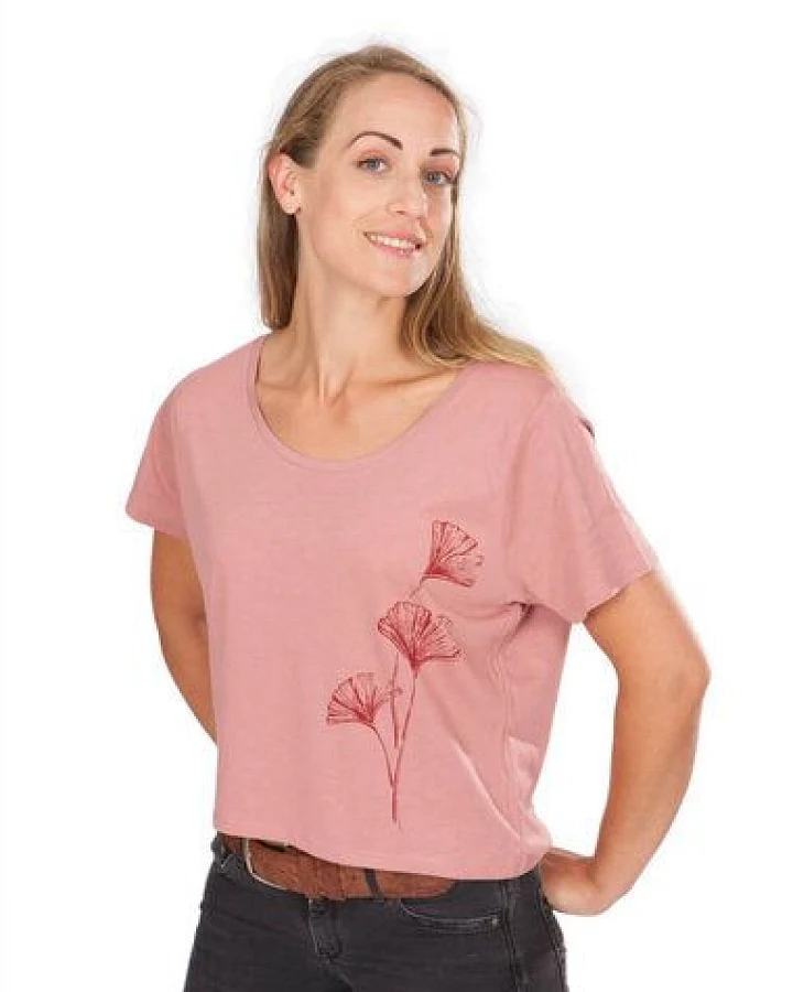 Life-Tree Fairwear Shirt Women Ginkgo