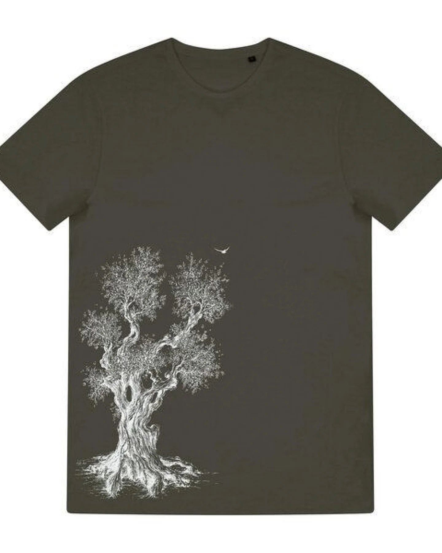 Life-Tree Ecovero Shirt für Herren "Olive Tree" Fern Green – Ansicht 3