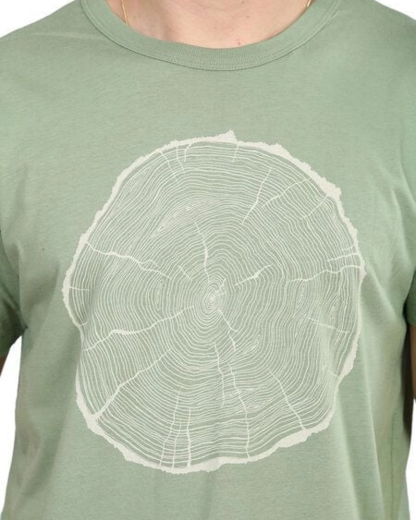 Life-Tree Fairwear Bambus Shirt Men Bamboo Green BigSlice – Ansicht 4