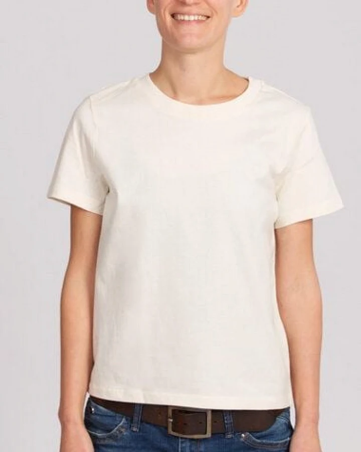 Life-Tree Fairwear Organic Basic Shirt Women Natural Raw