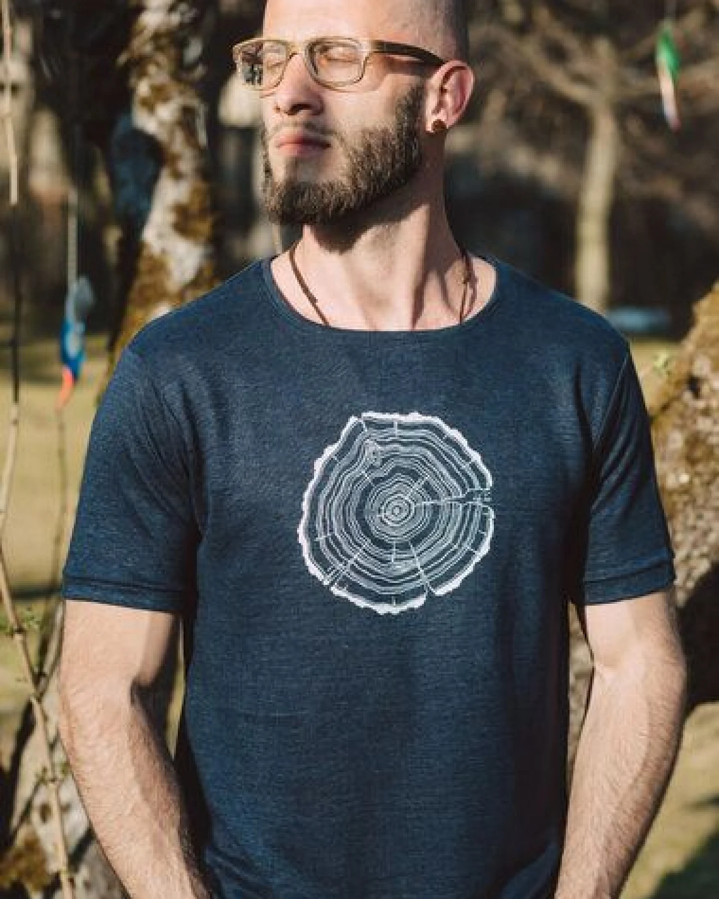 Life-Tree Hemp Fairwear Shirt Men Treeslice – Ansicht 3