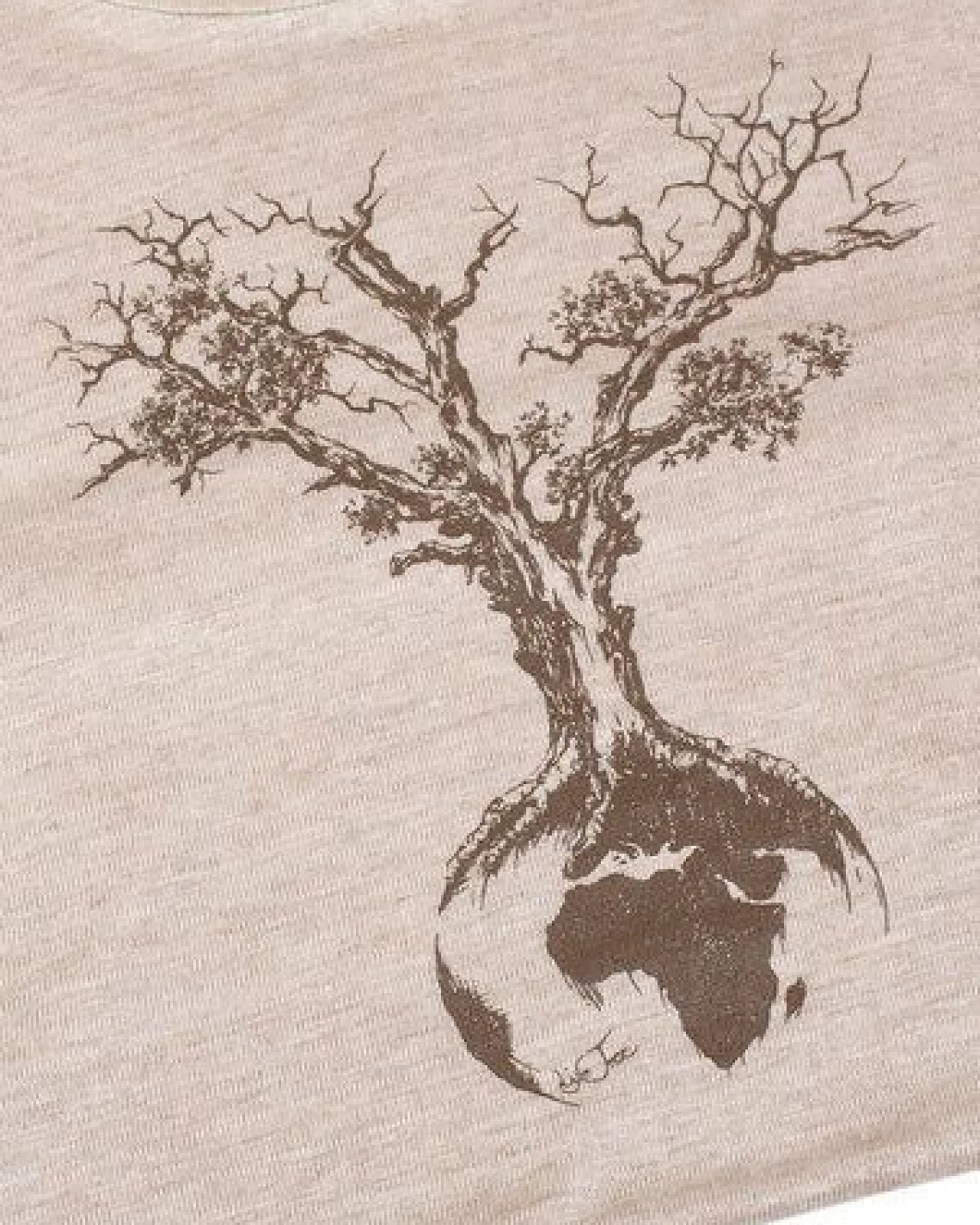 Life-Tree Hemp Fairwear Shirt Men Weltenbaum – Ansicht 3