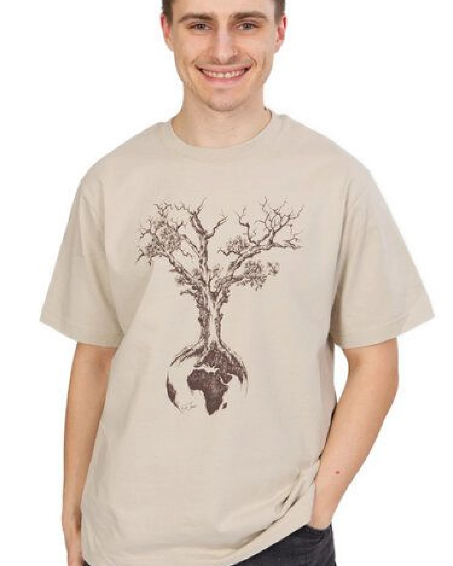 Life-Tree Organic Fairwear Shirt Men Weltenbaum – Ansicht 3
