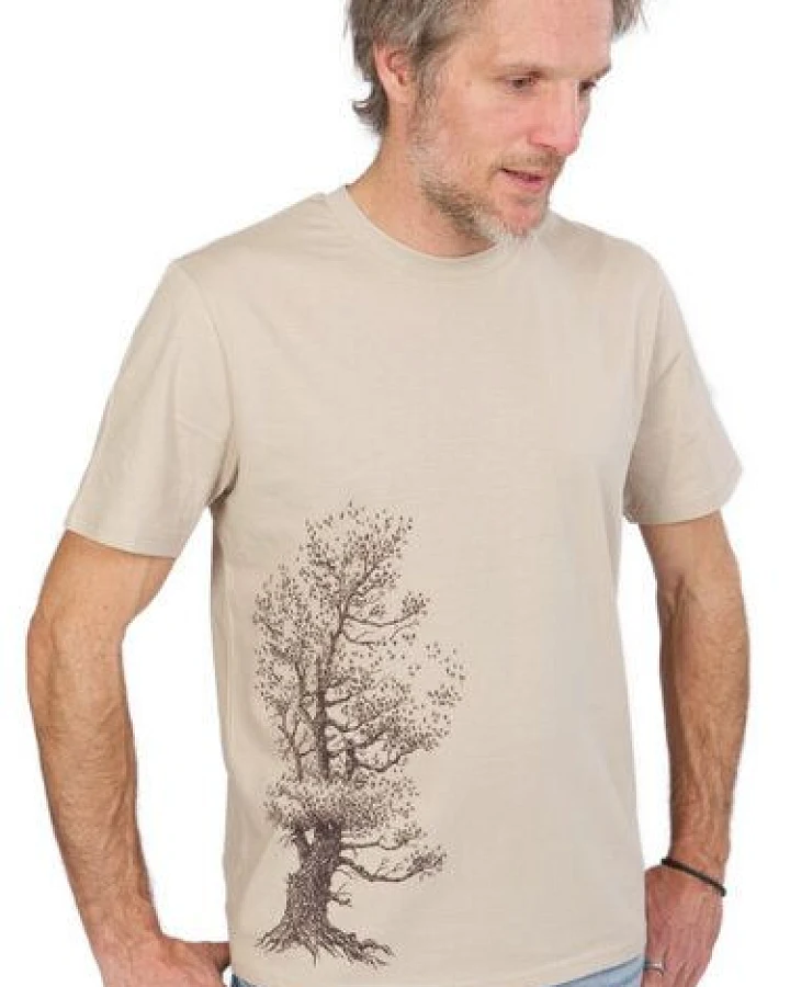 Life-Tree Organic Fairwear Shirt Men Fairwear Organic Desert Dust Pine Tree