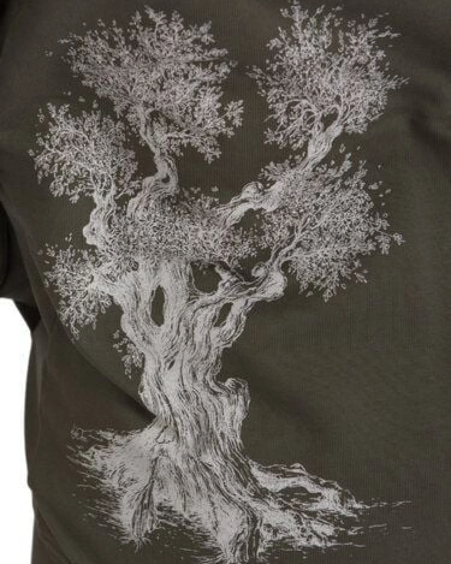 Life-Tree Organic Fairwear Shirt Men Khaki Pine Tree – Ansicht 4