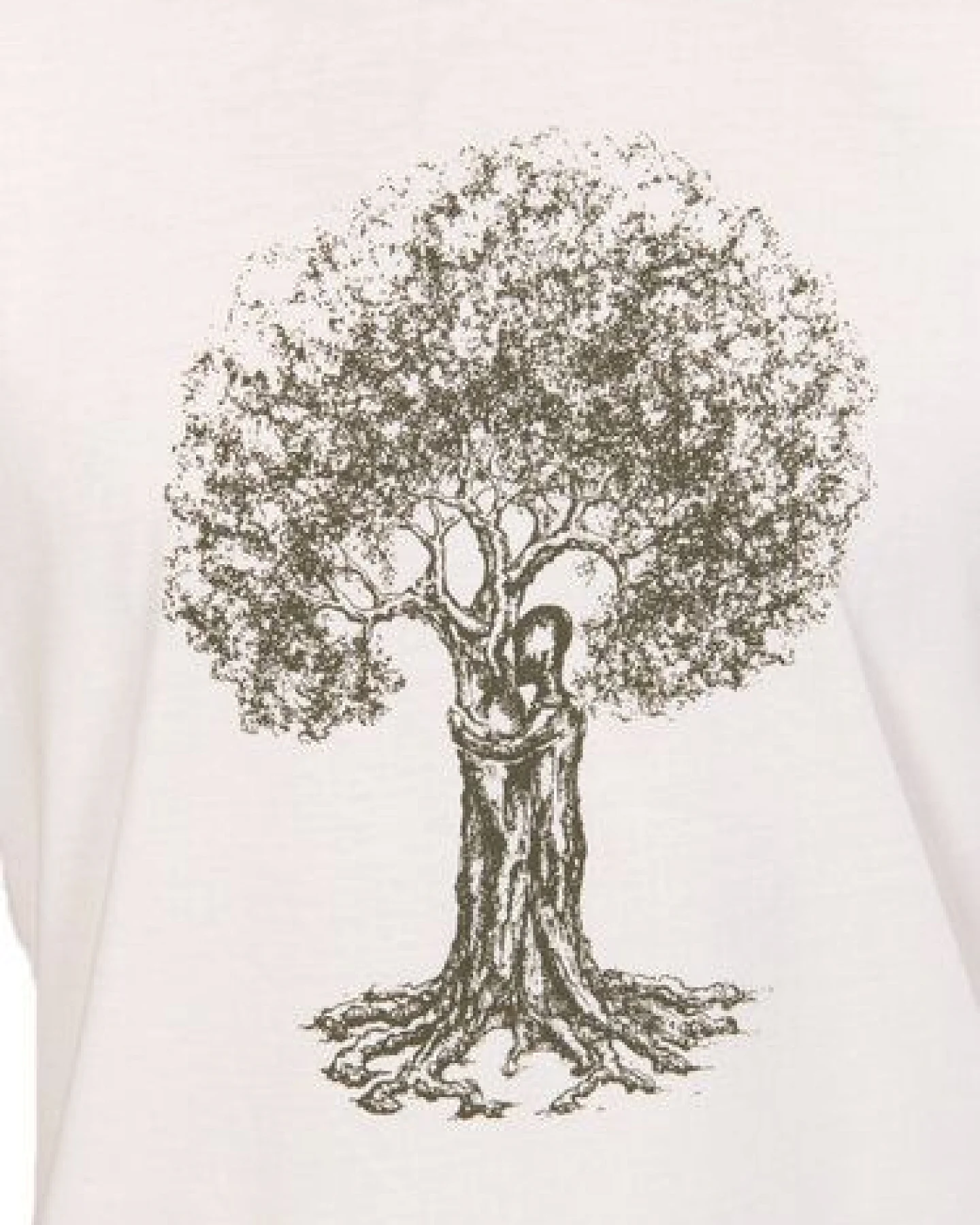 Life-Tree Organic Fairwear Shirt Men Stone Washed White Treehugger – Ansicht 3