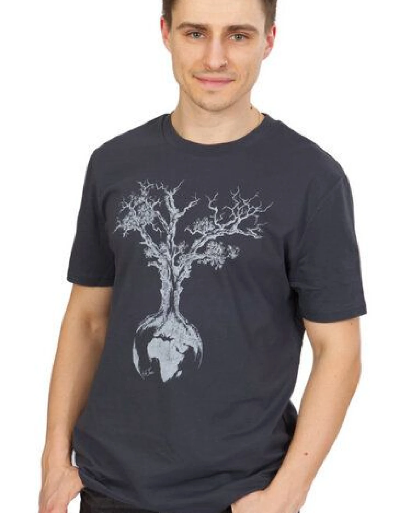 Life-Tree Organic Fairwear Shirt Men Weltenbaum – Ansicht 2