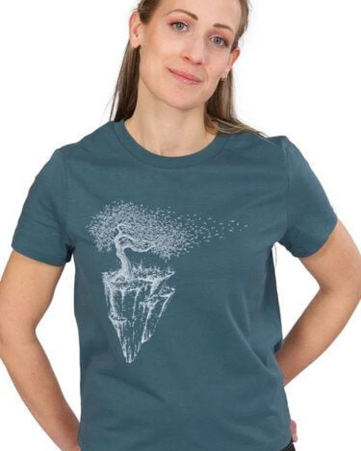 Life-Tree Organic Fairwear Shirt Women Stargazer Maple Island