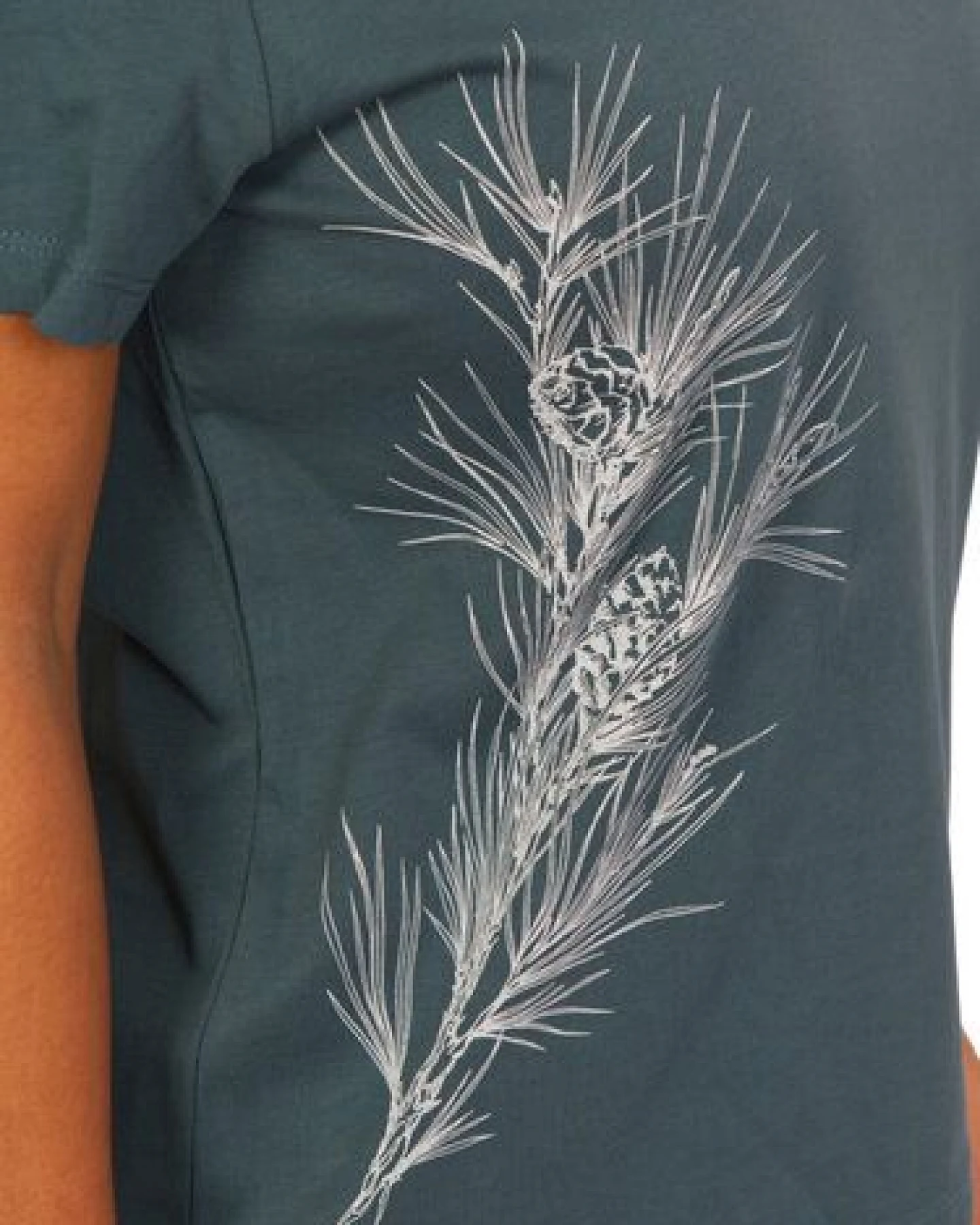Life-Tree Organic Fairwear Shirt Women Stargazer Pine Branch – Ansicht 3