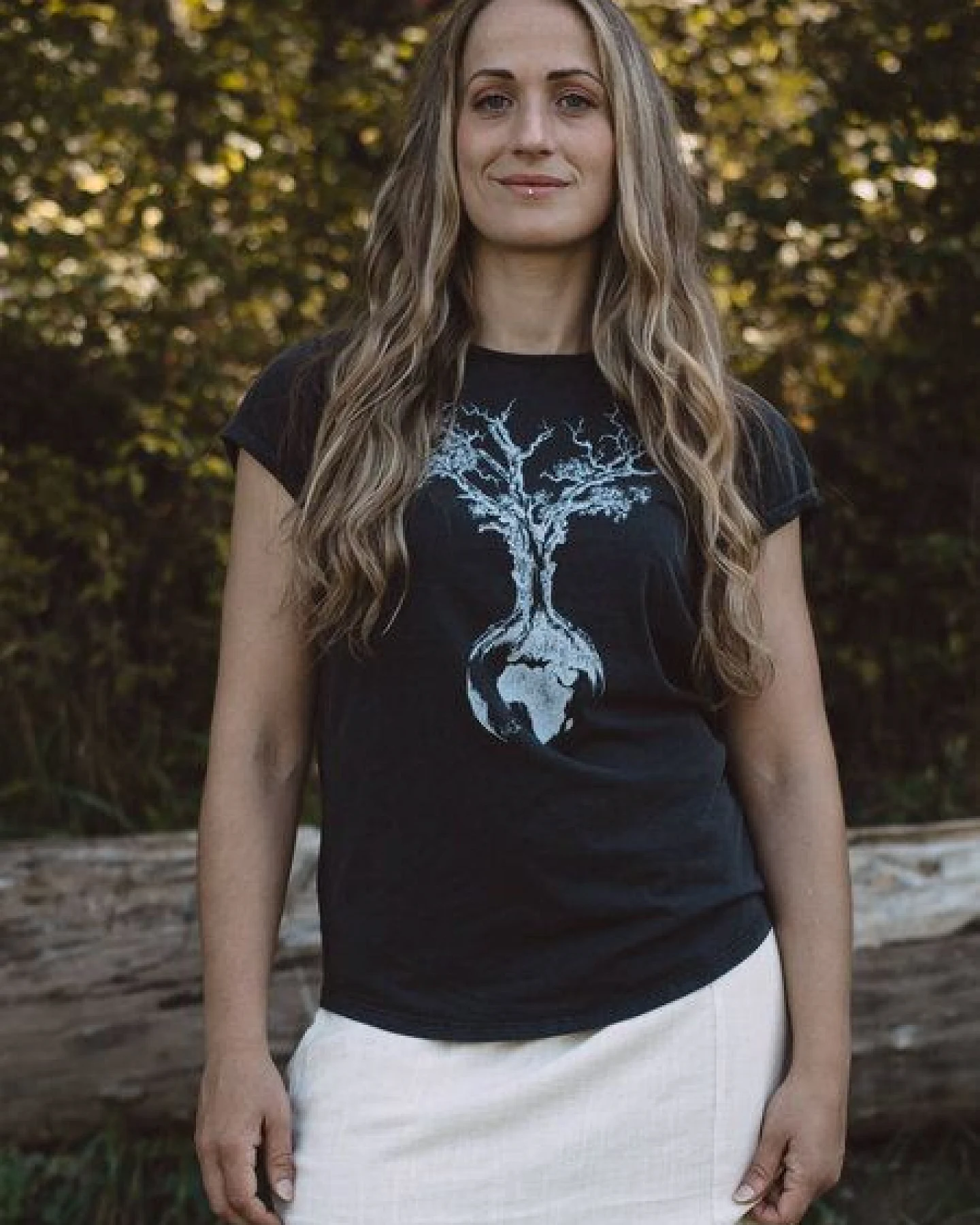 Life-Tree Organic Fairwear Shirt Women Weltenbaum – Ansicht 4