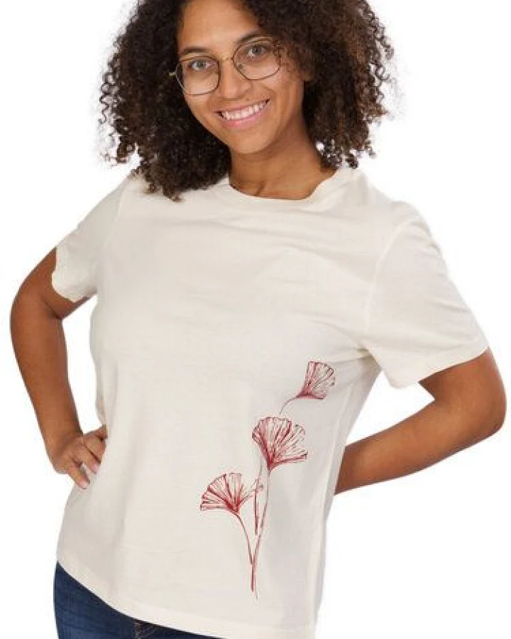 Life-Tree Organic Fairwear Shirt Women Ginkgo