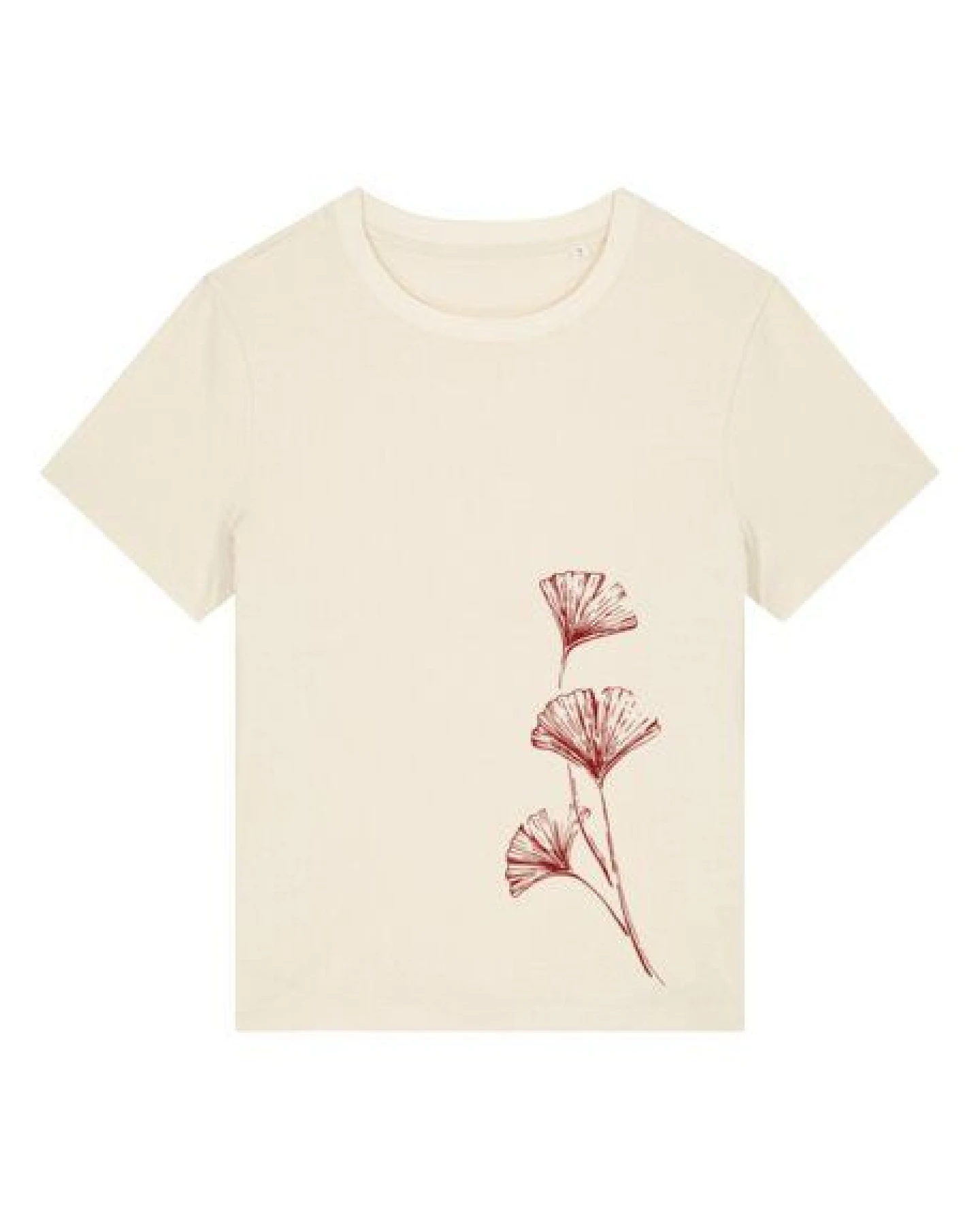 Life-Tree Organic Fairwear Shirt Women Ginkgo – Ansicht 3