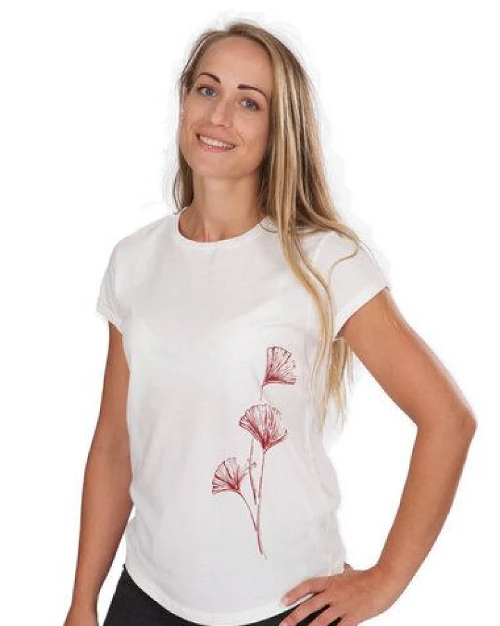 Life-Tree Organic Fairwear Shirt Women Ginkgo