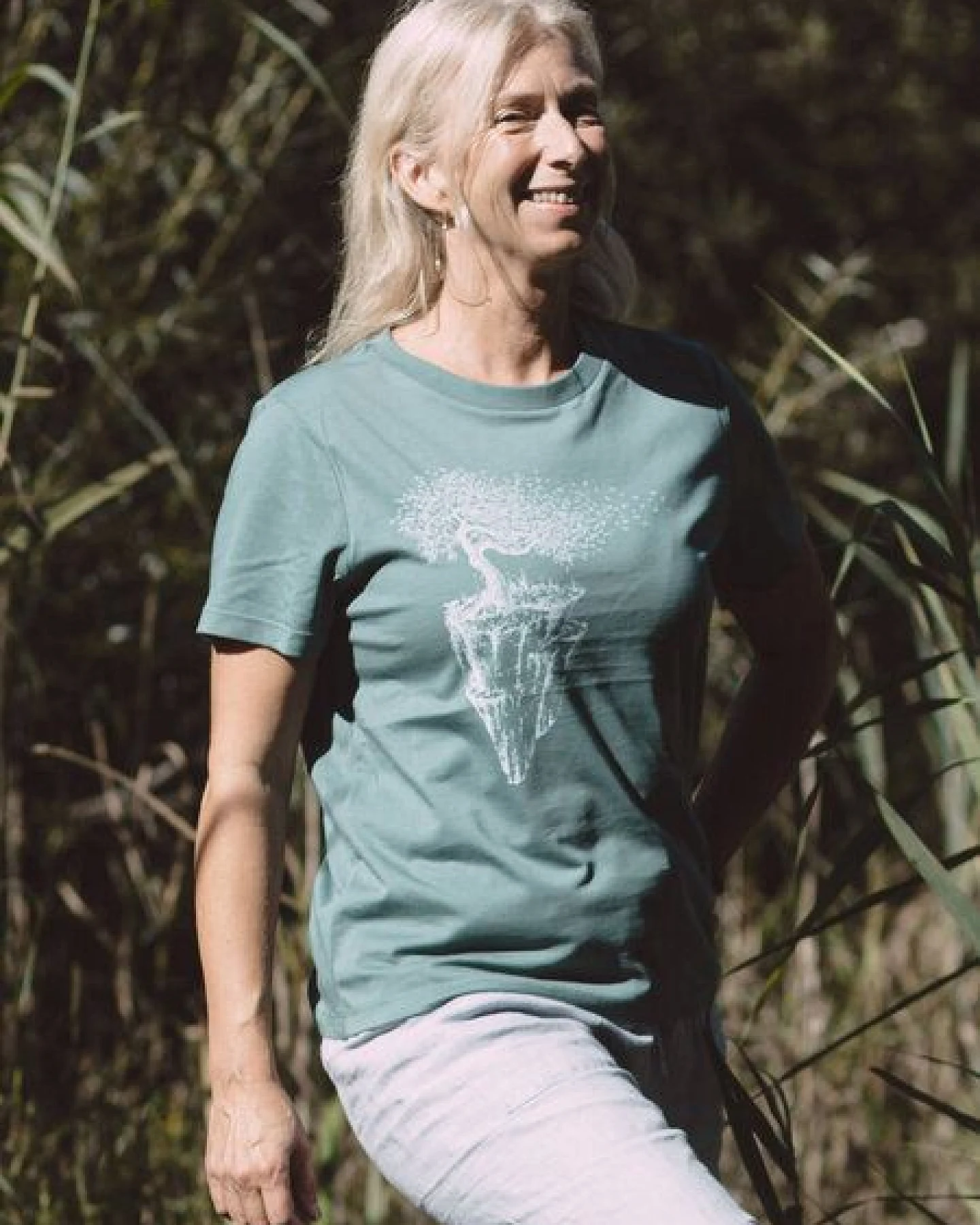 Life-Tree Organic Fairwear Shirt Women Fairwear Organic Bay Maple Island – Ansicht 3