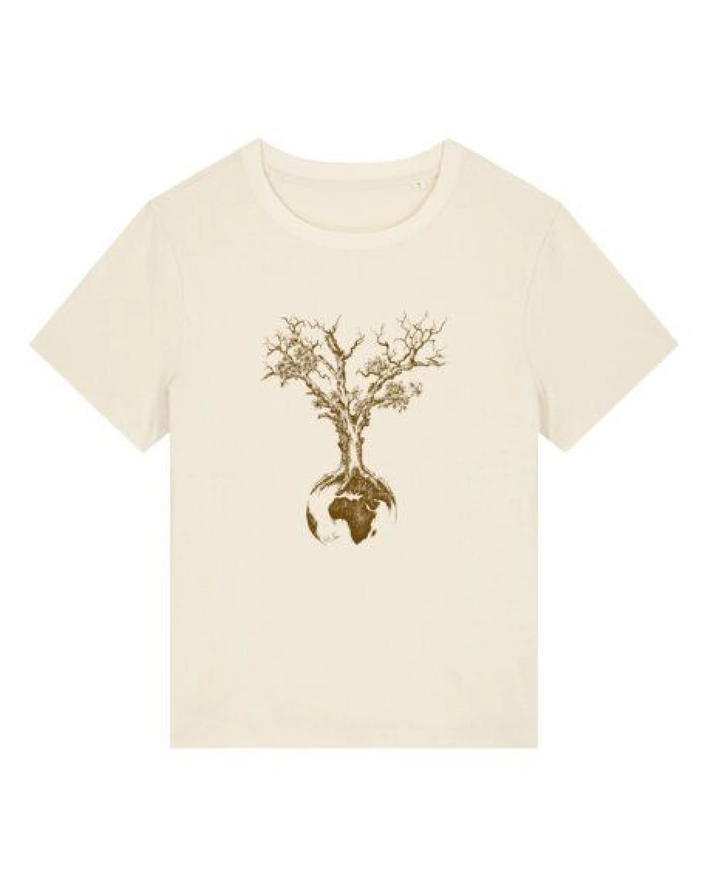Life-Tree Organic Fairwear Shirt Women Weltenbaum – Ansicht 4