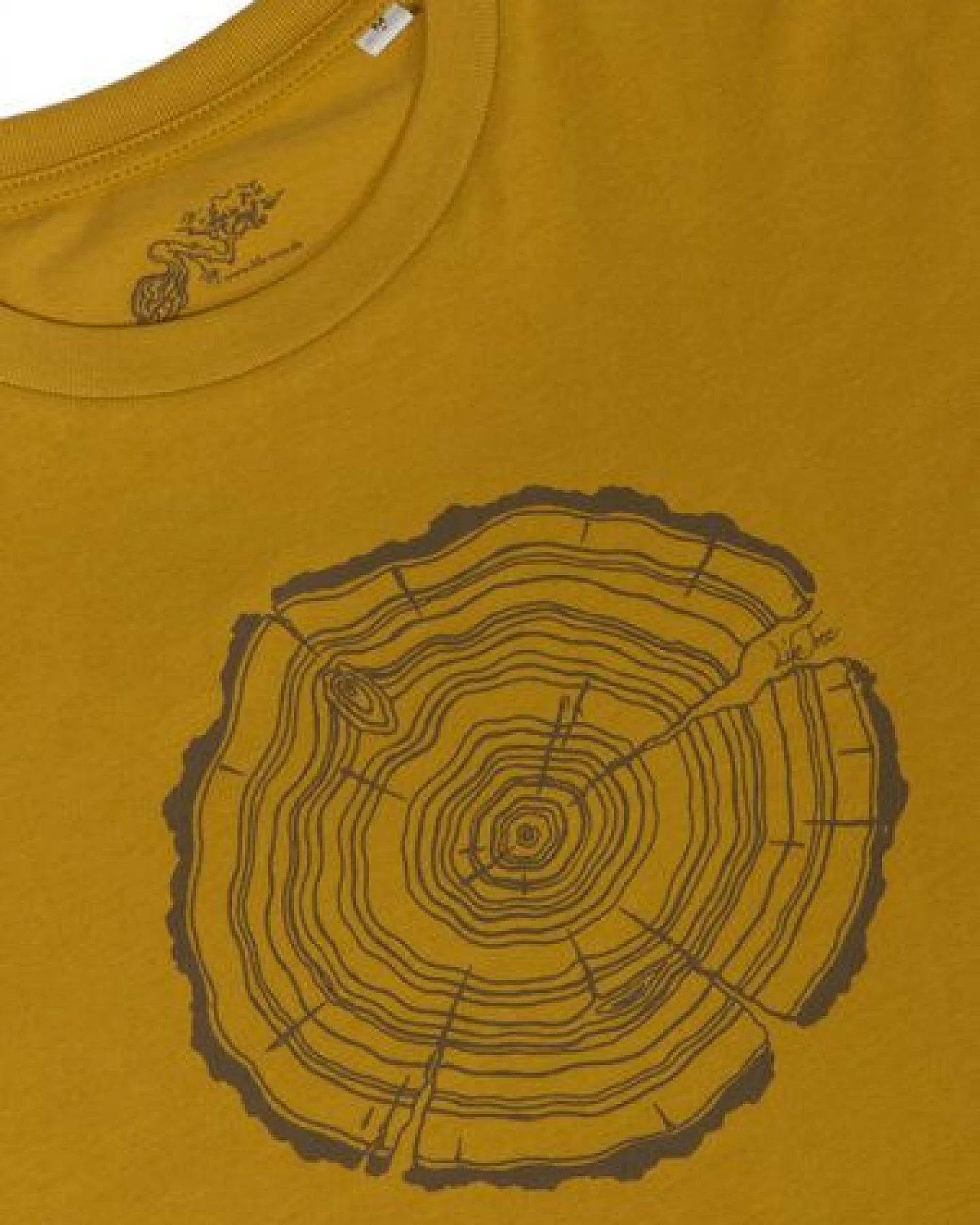 Life-Tree Organic Fairwear Shirt Unisex Treeslice – Ansicht 4