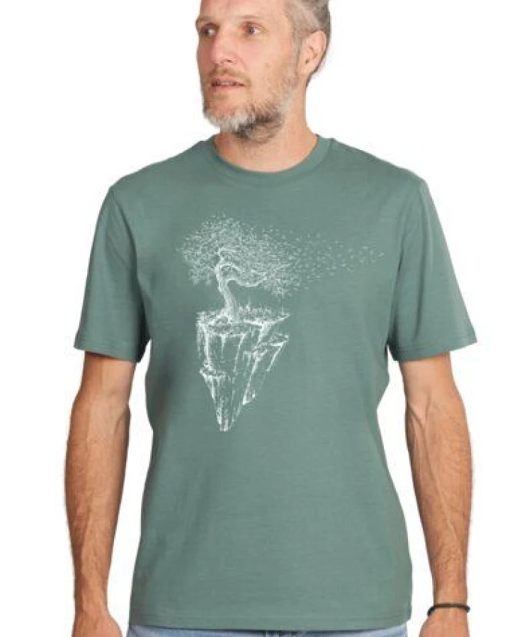 Life-Tree Organic Fairwear Shirt Men Fairwear Organic Desert Dust Maple Island/Sand Desert/ Bay/Natur