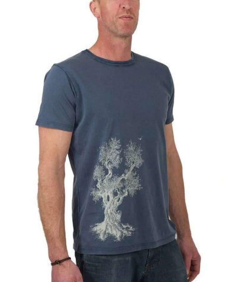 Life-Tree Organic Fairwear Shirt Men Olive Tree