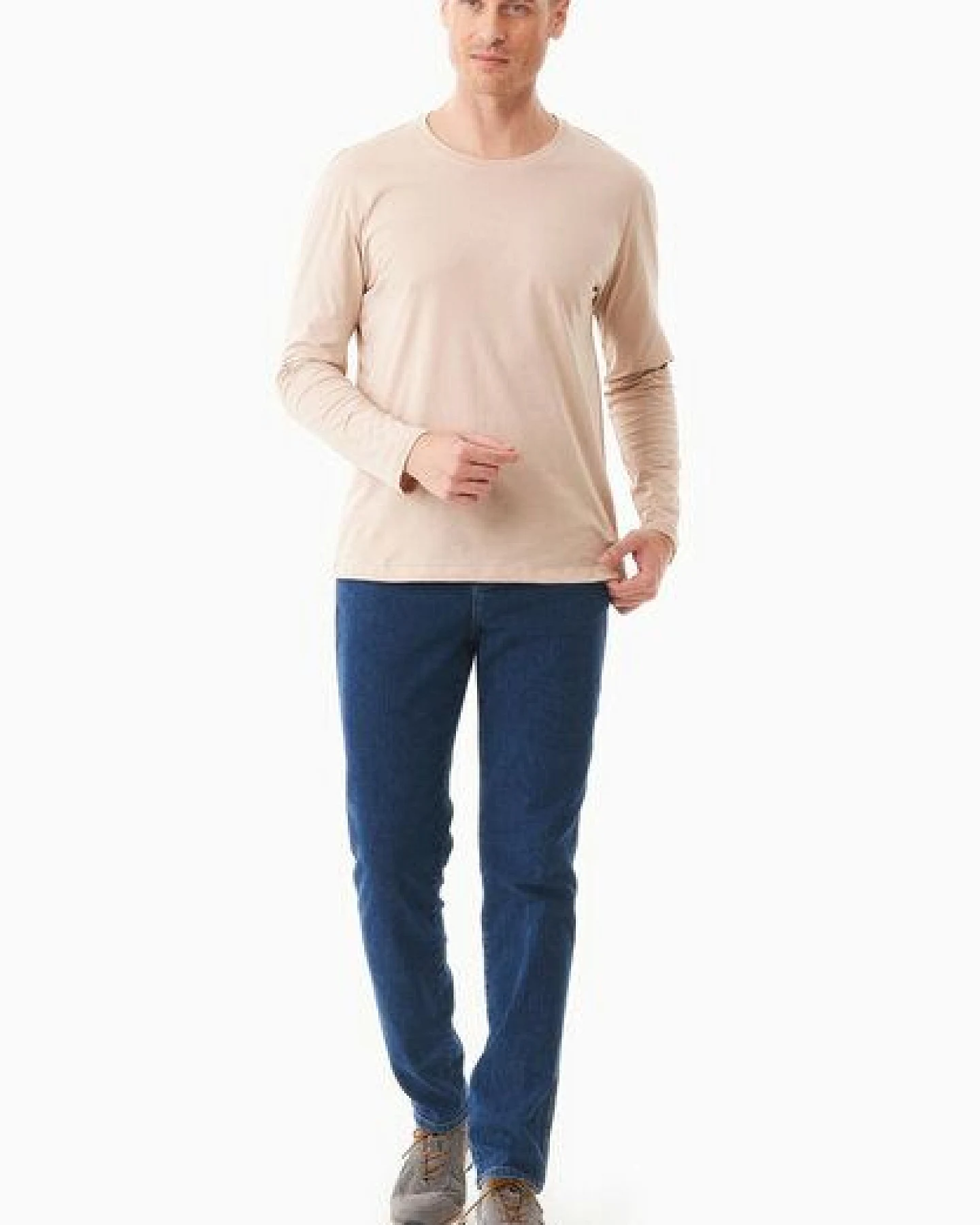 ORGANICATION Langarmshirt aus Bio-Baumwolle – Ansicht 2