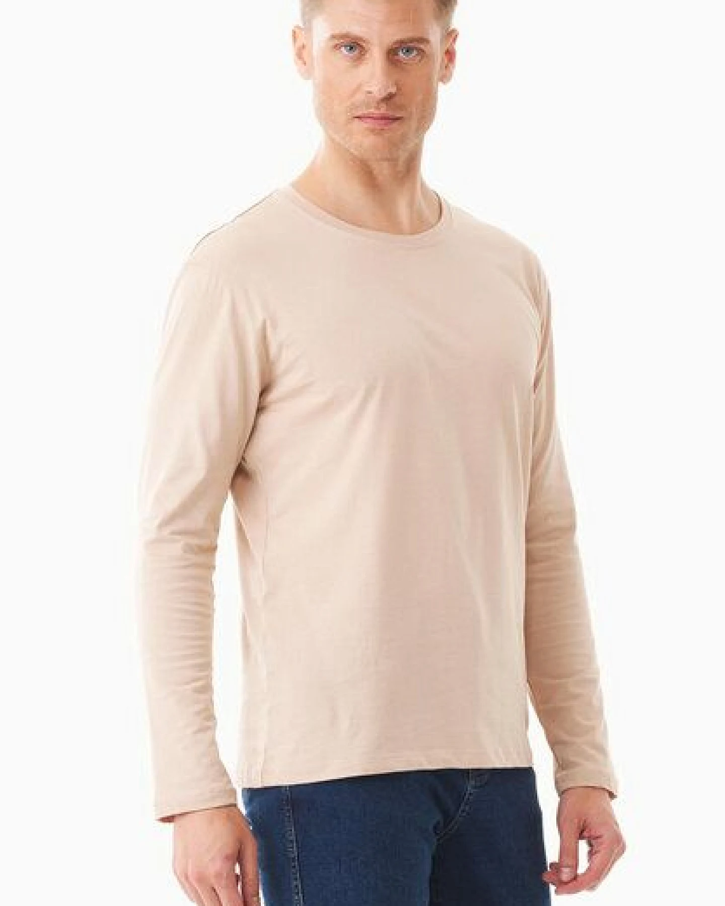 ORGANICATION Langarmshirt aus Bio-Baumwolle – Ansicht 3