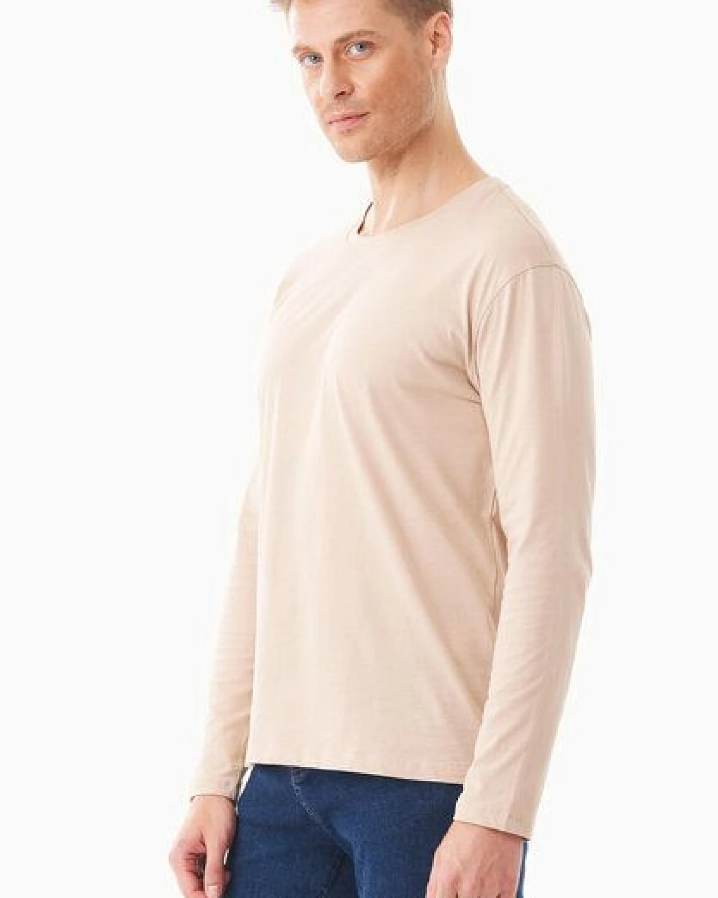 ORGANICATION Langarmshirt aus Bio-Baumwolle – Ansicht 4