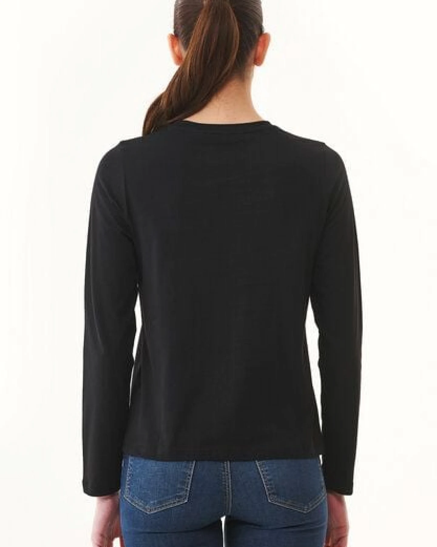ORGANICATION Langarmshirt aus Bio-Baumwolle – Ansicht 4
