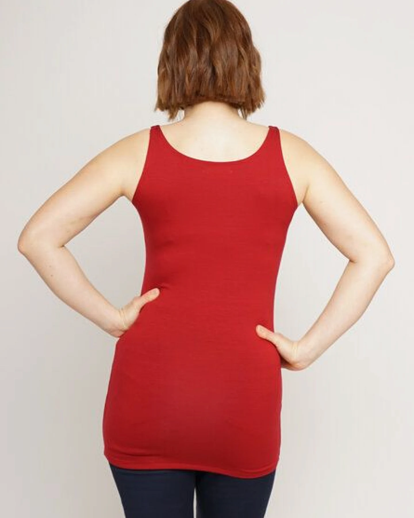 Peaces.bio - handbedruckte Biomode Peaces Tank-Top – Ansicht 3