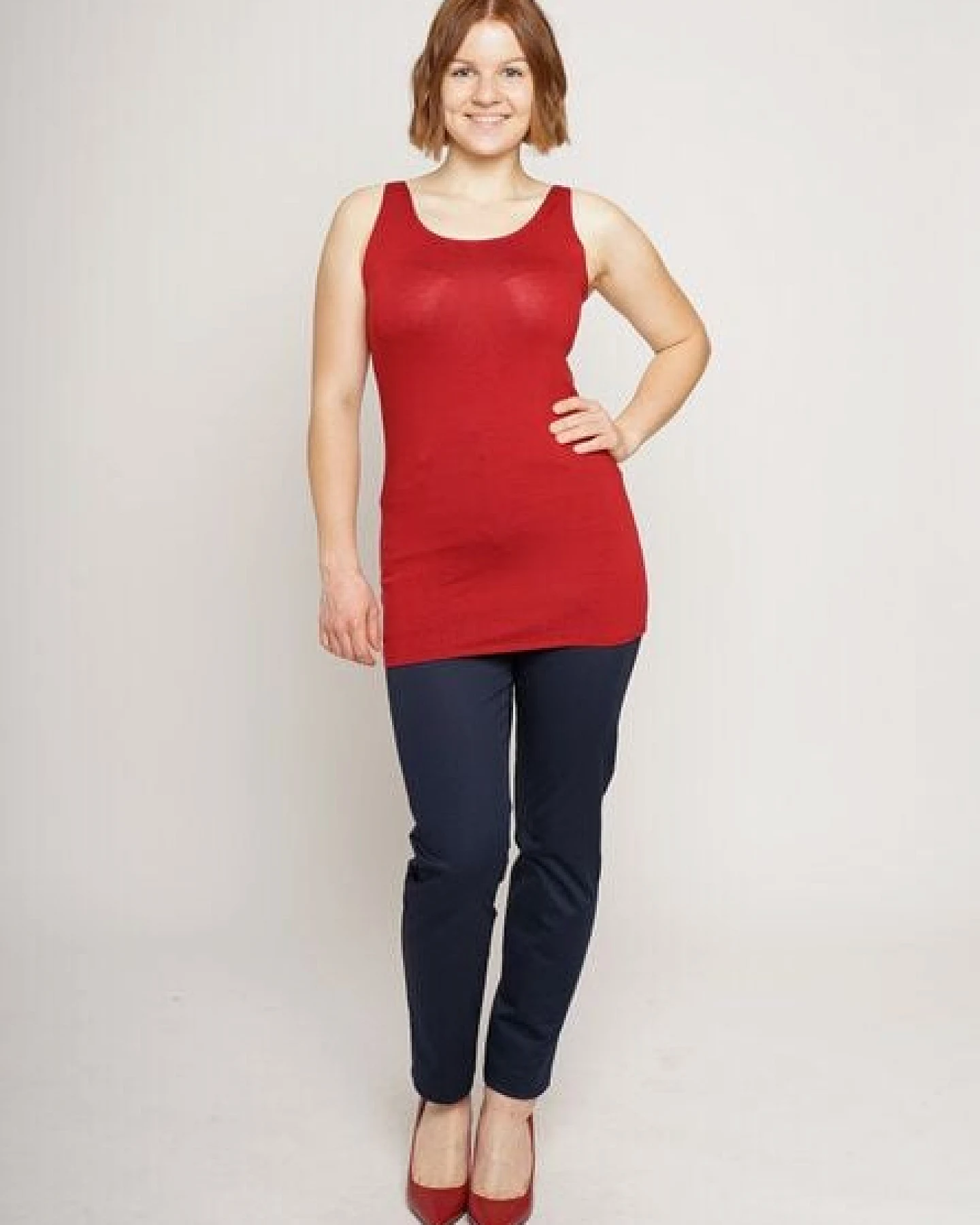 Peaces.bio - handbedruckte Biomode Peaces Tank-Top – Ansicht 4