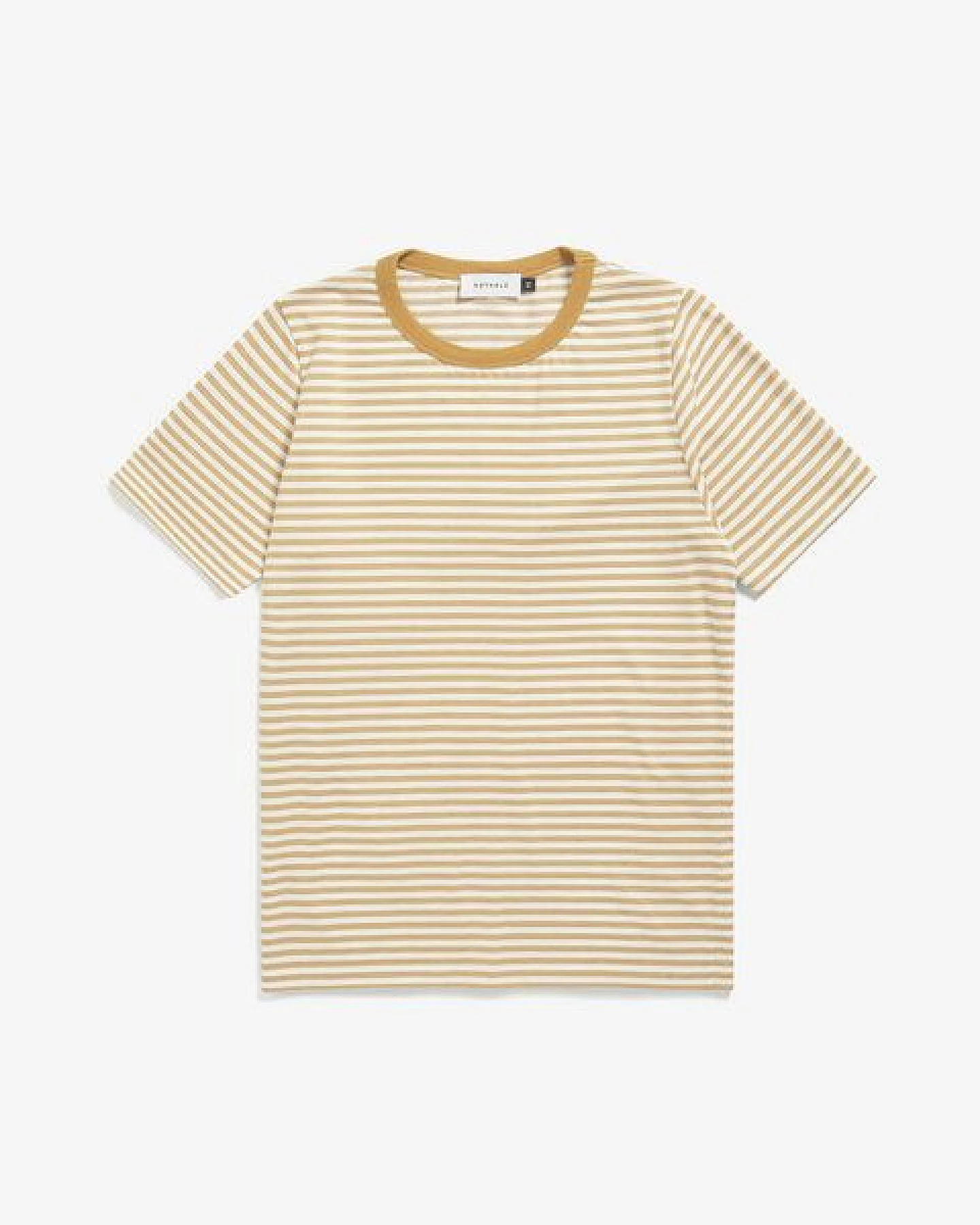 Rotholz Gestreiftes T-Shirt Bio Baumwolle – Ansicht 4