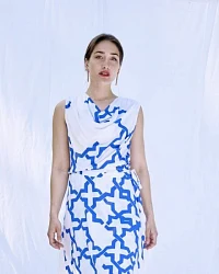 Weiß-Blau
