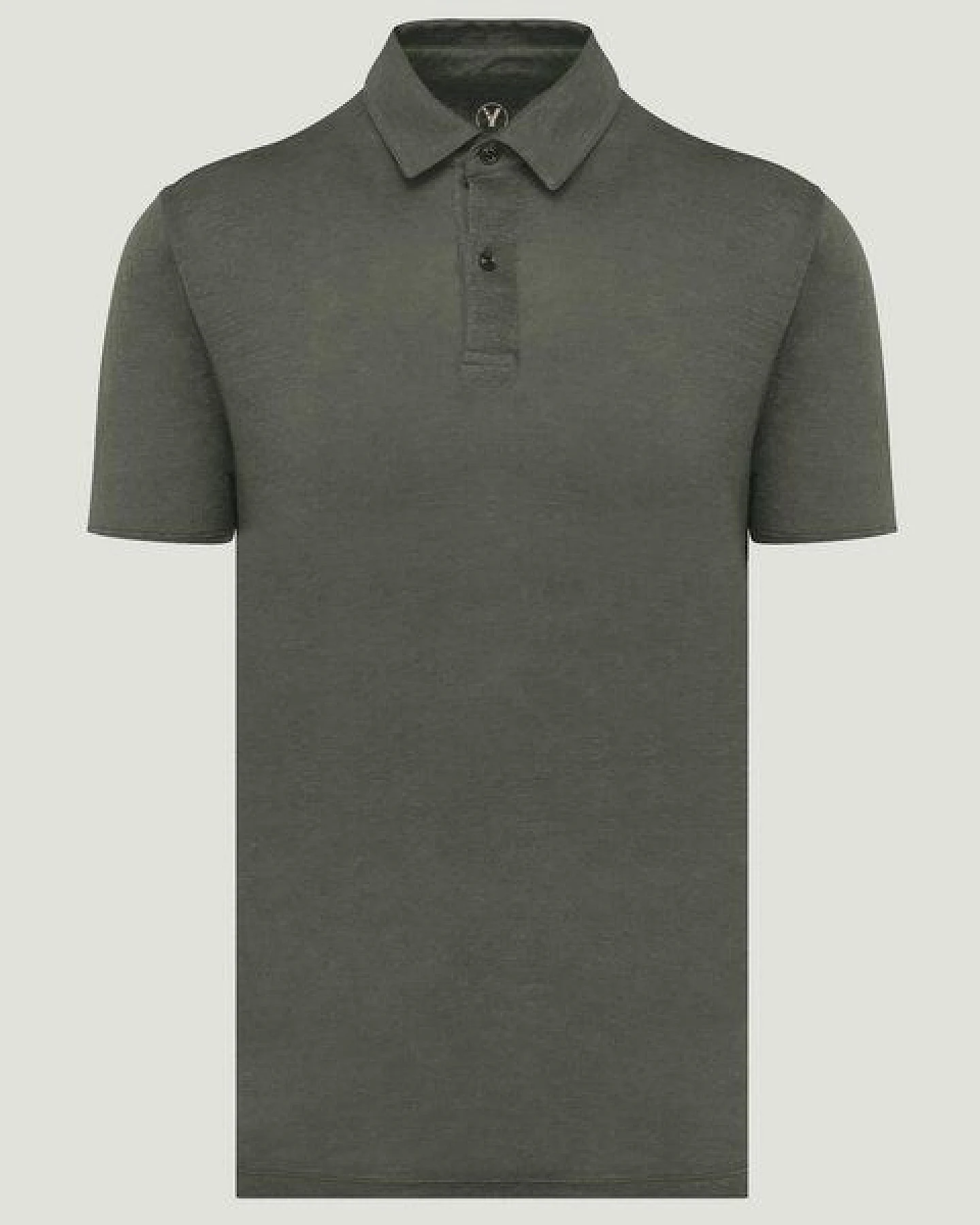 YTWOO Leichtes Herren Leinen Poloshirt – Ansicht 2