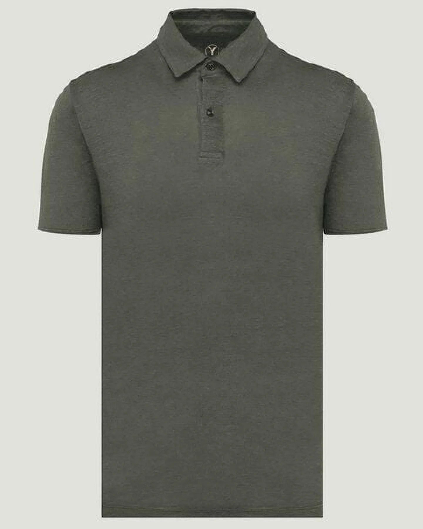 YTWOO Leichtes Herren Leinen Poloshirt – Ansicht 2