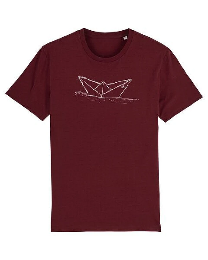 ilovemixtapes Biofaires Paperboat Unisex T-Shirt aus Bio-Baumwolle