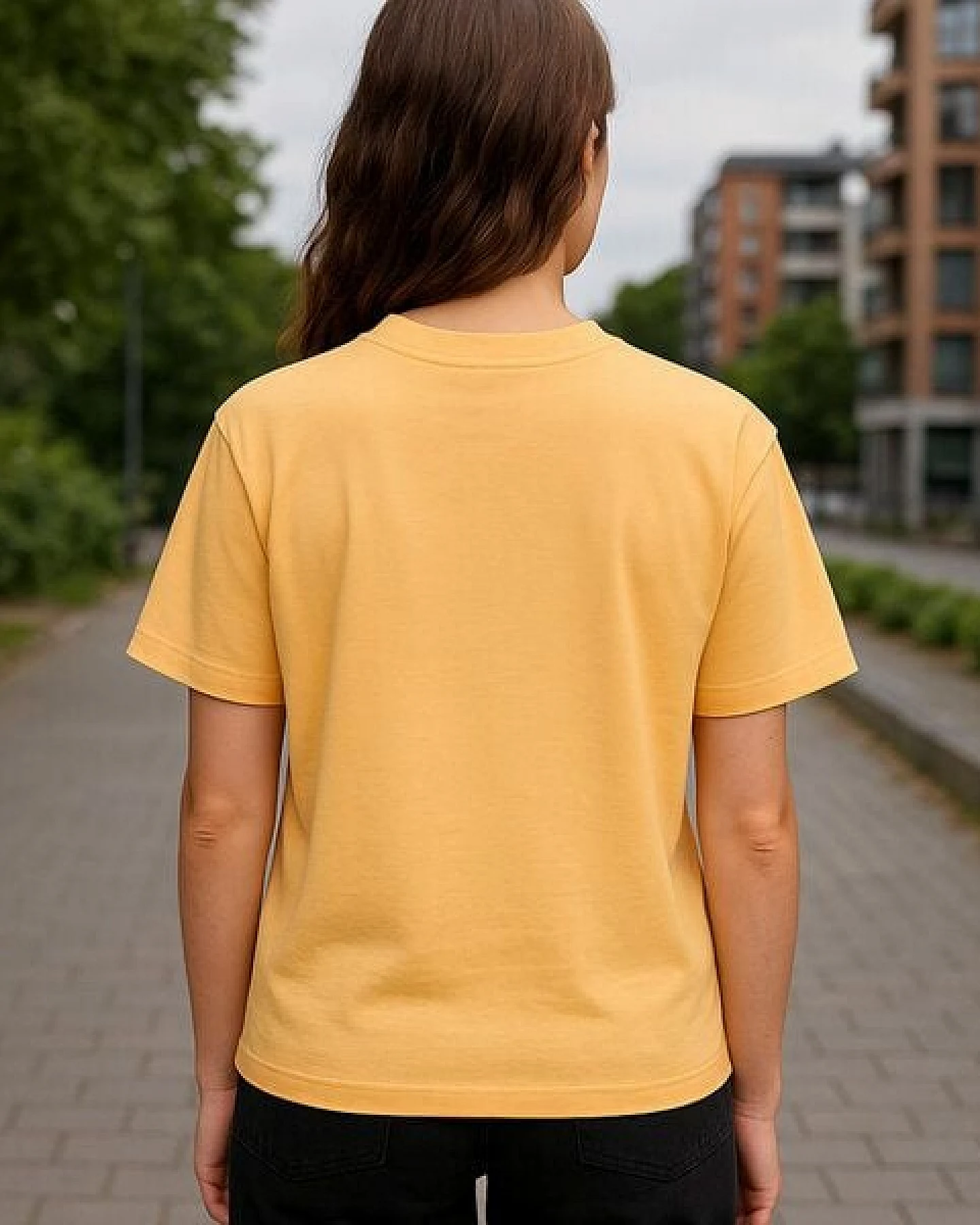 ilovemixtapes Damen T-Shirt Bio-Baumwolle fair – Motiv Spatz - Boxy fit – Ansicht 4