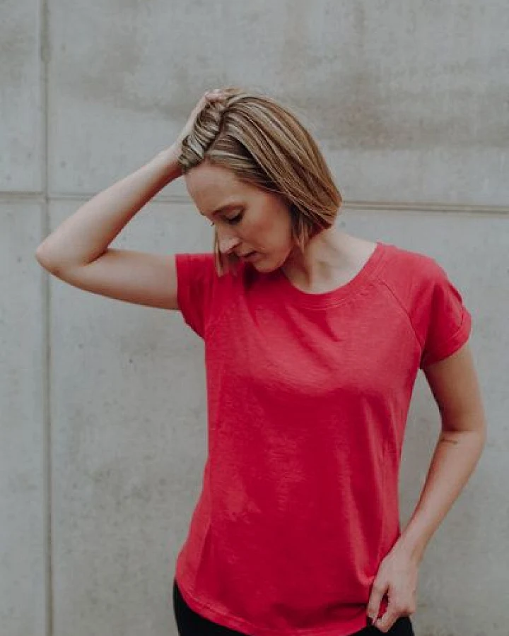 ilovemixtapes Frauen Basic Raglan T-Shirt aus Biobaumwolle GOTS ILI4