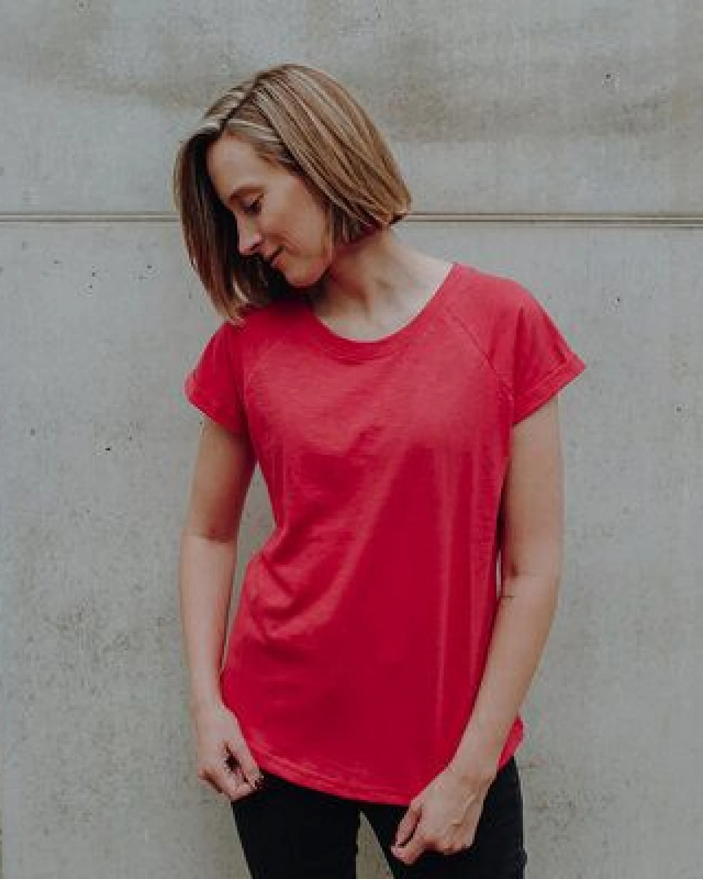 ilovemixtapes Frauen Basic Raglan T-Shirt aus Biobaumwolle GOTS ILI4 – Ansicht 3